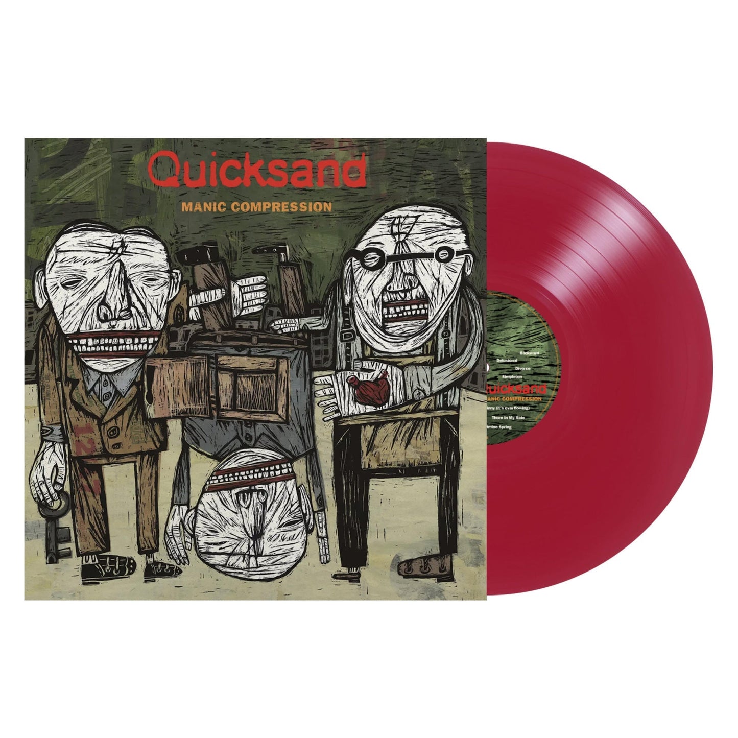 Quicksand - (PRE ORDER 2/13/2026) Manic Compression (RED VINYL) |-