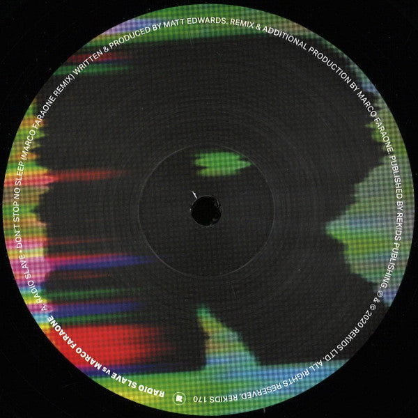 Radio Slave - Don't Stop No Sleep / Grindhouse Remixes | Mint (M) Generic--