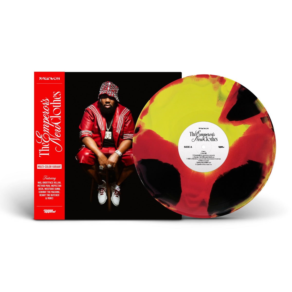 Raekwon - (PRE-ORDER 9/19/25) The Emperor'S New Clothes (OCEAN CRANFIRE RED VINYL) | Mint (M) Mint (M)-