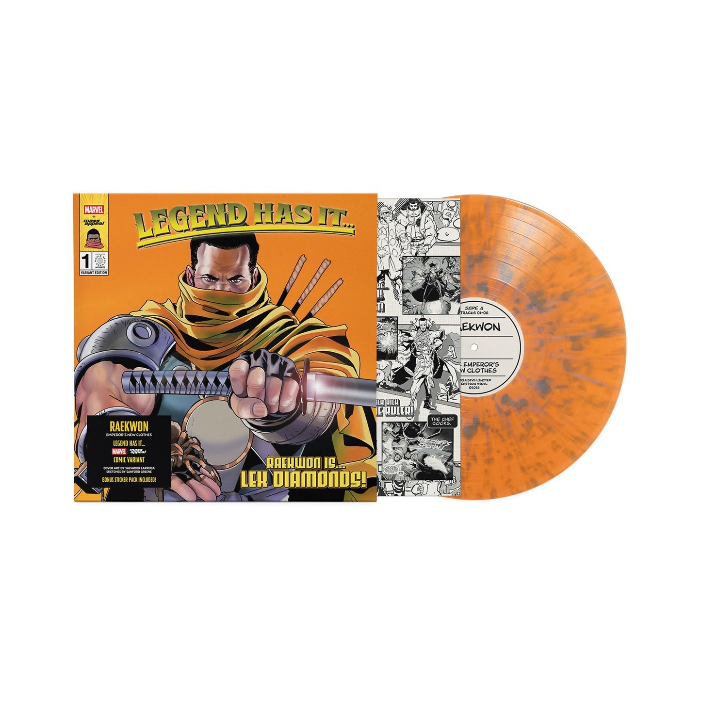 Raekwon - The Emperor'S New Clothes [Orange Splatter] |-