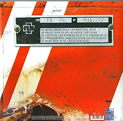 RAMMSTEIN - Reise, Reise (Limited Edition) (2 Lp's) | Mint (M) Mint (M)-