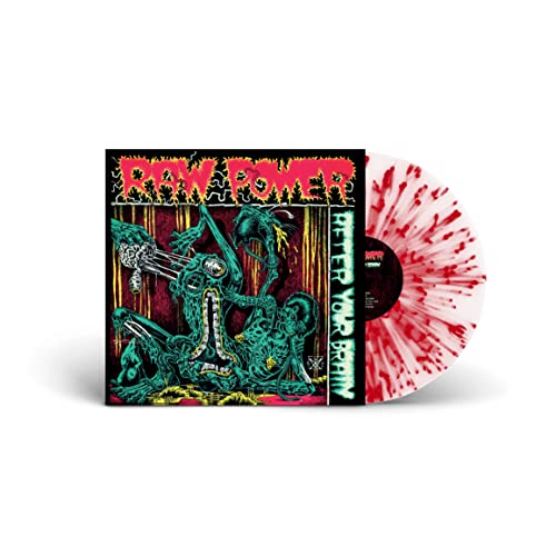 Raw Power - After Your Brain (White W/ Red Splatter Vinyl) |-