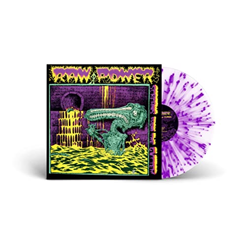 Raw Power - Screams From The Gutter (White W/ Purple Splatter Vinyl) |-