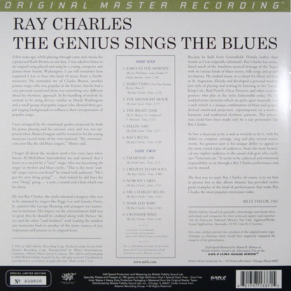 Ray Charles - The Genius Sings The Blues | Mint (M) Mint (M)-