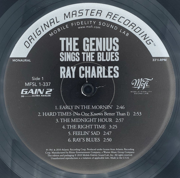 Ray Charles - The Genius Sings The Blues | Mint (M) Mint (M)-