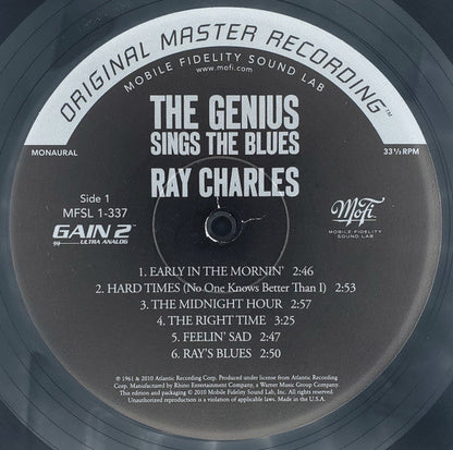 Ray Charles - The Genius Sings The Blues | Mint (M) Mint (M)-