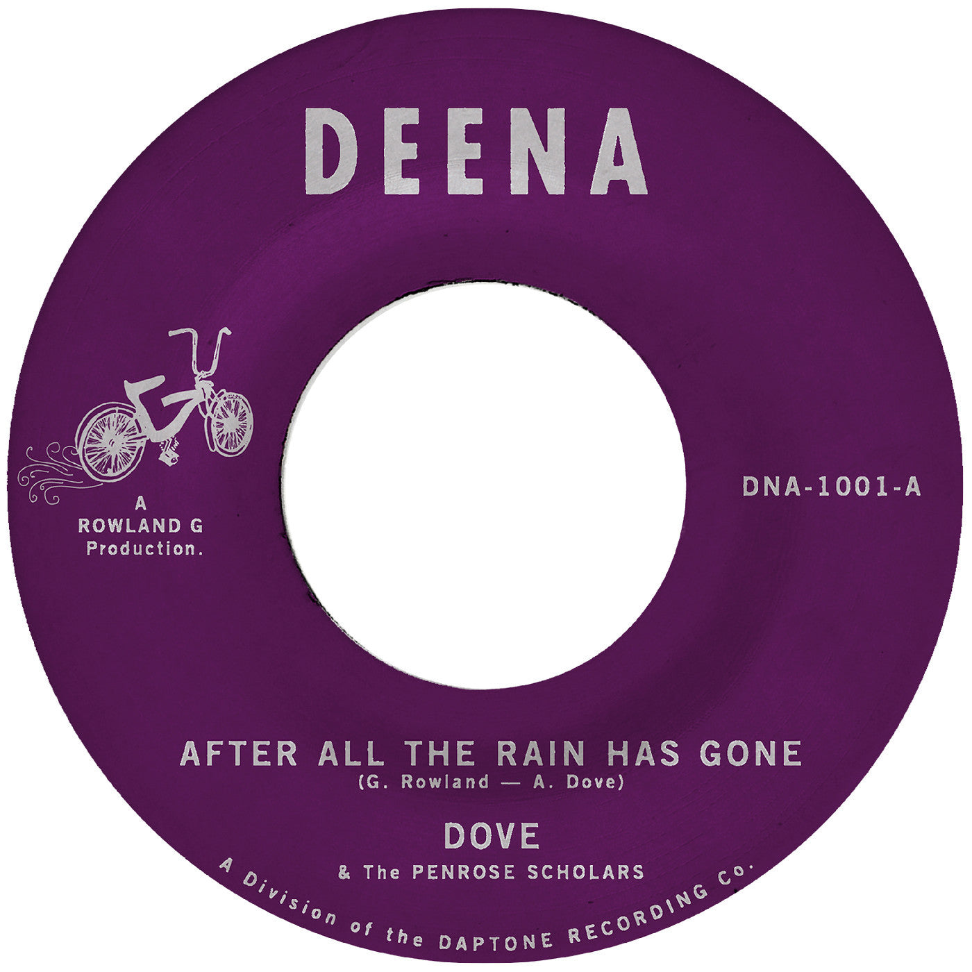 Dove - AFTER ALL THE RAIN HAS GONE b/w GRIND ON (VINYL 7") | Mint (M) Mint (M)-