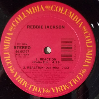 Rebbie Jackson - Reaction | Near Mint (NM) Near Mint (NM)-