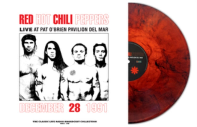 Red Hot Chili Peppers - Live at Pat O'Brien Pavilion, Del Mar, CA, December 28th 1991 (180 Gram Marble Vinyl) [Import] | Mint (M) Mint (M)-