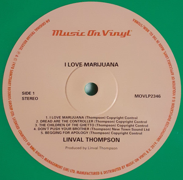 I Love Marijuana | Mint (M) Mint (M)-