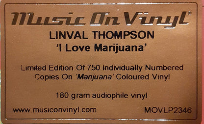 I Love Marijuana | Mint (M) Mint (M)-