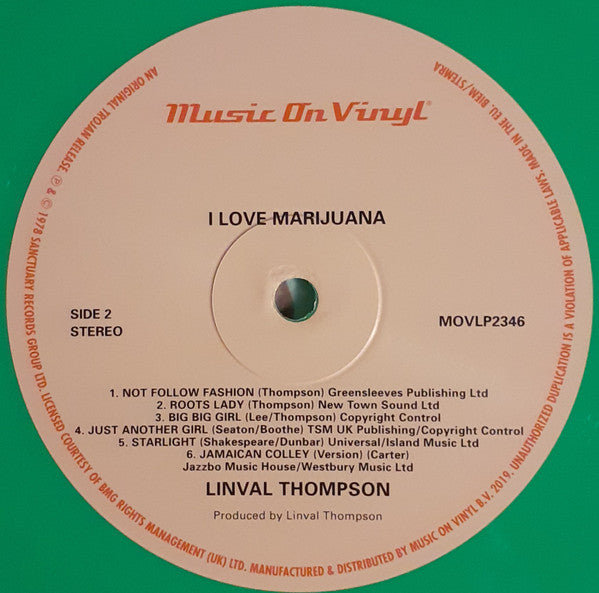 I Love Marijuana | Mint (M) Mint (M)-