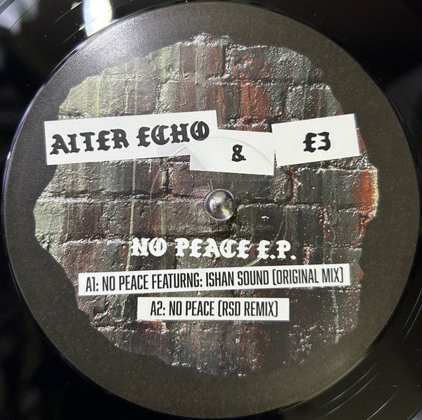 Alter Echo - No Peace EP (VINYL) | Mint (M) Mint (M)-