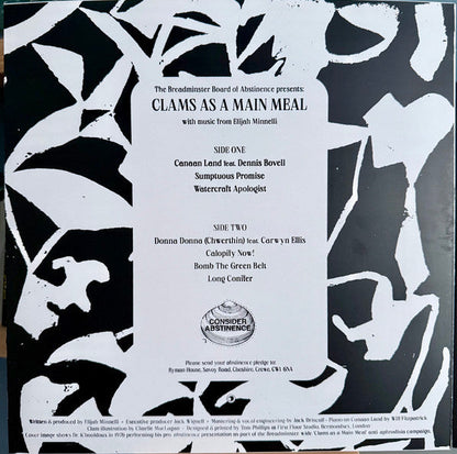 Clams As A Main Meal (VINYL) |-