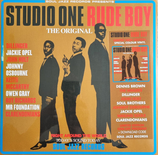 Soul Jazz Records Presents - Studio One Rude Boy (RED/CYAN 2xVINYL RSD) |-