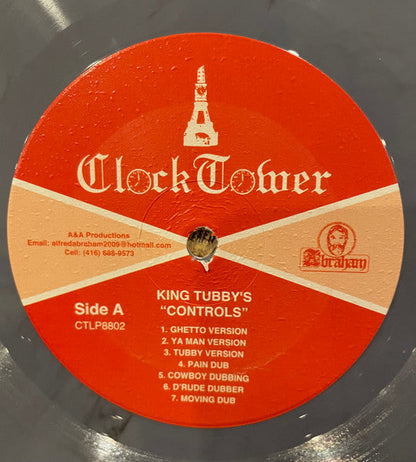 King Tubby - King Tubby's "Controls" (PURPLE/GRAY MARLBED VINYL) | Mint (M) Mint (M)-