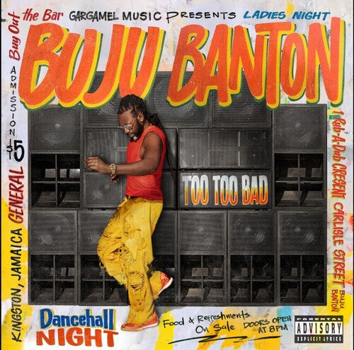 Buju Banton - (PRESALE 8/14/26) Too Too Bad (PHOTO VINYL LP GARGAMEL 2026) | NEW-