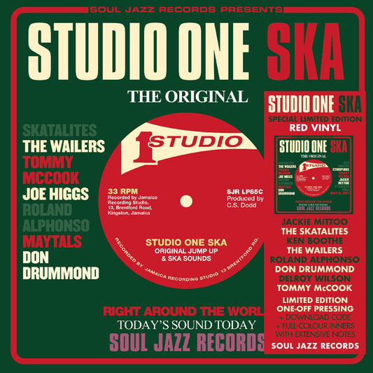 Soul Jazz Records presents - (PRESALE 6/26/26) STUDIO ONE SKA (DDL RED 2xVINYL) | Mint (M) Mint (M)-