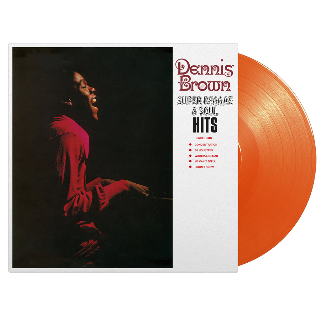 Dennis Brown - Super Reggae & Soul Hits (MOV / ORANGE VINYL) | Mint (M) Mint (M)-