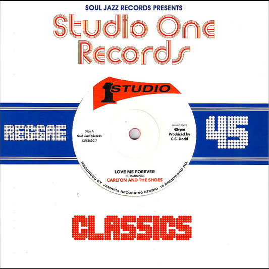 Carlton And The Shoes - Love Me Forever / Never Let Go (RED VINYL 7") | NEW-