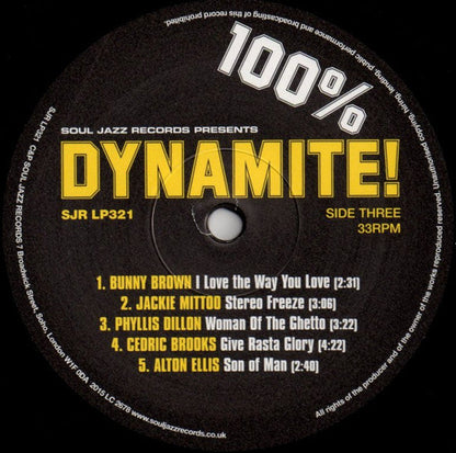 Various - 100% Dynamite! (2xVINYL) | Mint (M) Mint (M)-