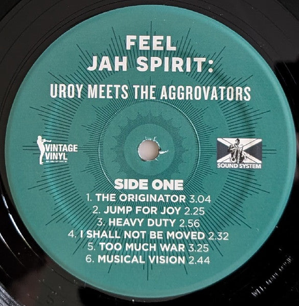 U-ROY - Feel Jah Spirit: U-Roy Meets the Aggrovators (RSD 2026 VINYL) | Mint (M) Mint (M)-