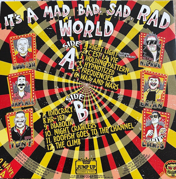 Brunt Of It - It’s A Mad, Bad, Sad, Rad World (VINYL) | Mint (M) Mint (M)-