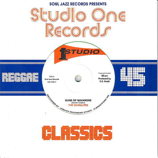The Skatalites - (PRESALE 7/24/26) Guns Of Navarone / Marcus Garvey (GREEN 7" VINYL) |-