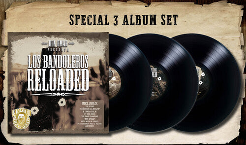 Don Omar - (PRE-ORDER 12/26/2025) Los Bandoleros, Reloaded (3xVINYL) |-