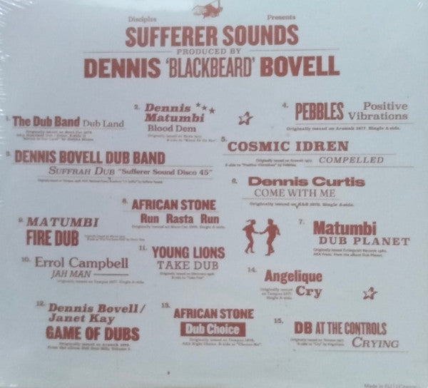 Dennis Bovell - Sufferer Sounds (CD) |-
