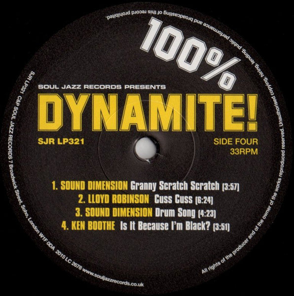 Various - 100% Dynamite! (2xVINYL) | Mint (M) Mint (M)-
