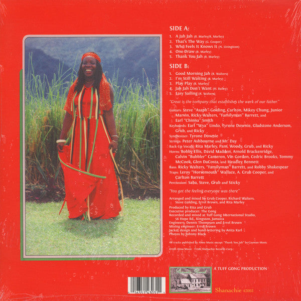 Rita Marley - Who Feels It Knows It | Mint (M) Mint (M)-