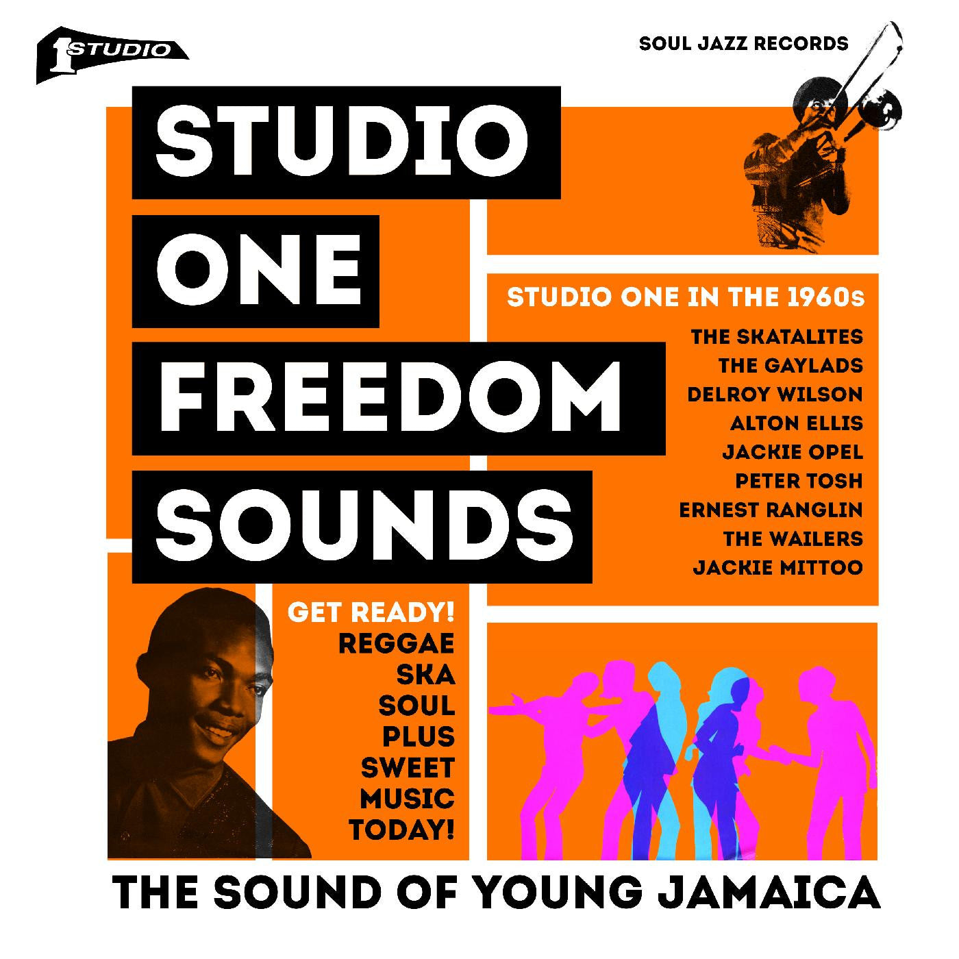 Soul Jazz Records presents - Studio One: Freedom Sounds: Studio One In The 1960s (CD) |-