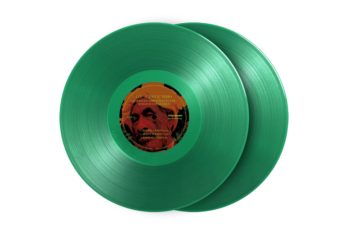 Lee Perry Scratch - Scratch Came Scratch Saw Scratch Conquered (MOV | TRANSLUCENT GREEN VINYL) | Mint (M) Mint (M)-