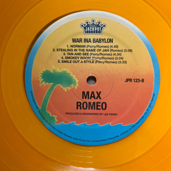 Max Romeo - War Ina Babylon (GOLDEN SUNSHINE VINYL) |-