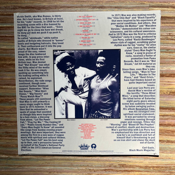Max Romeo - War Ina Babylon (GOLDEN SUNSHINE VINYL) |-