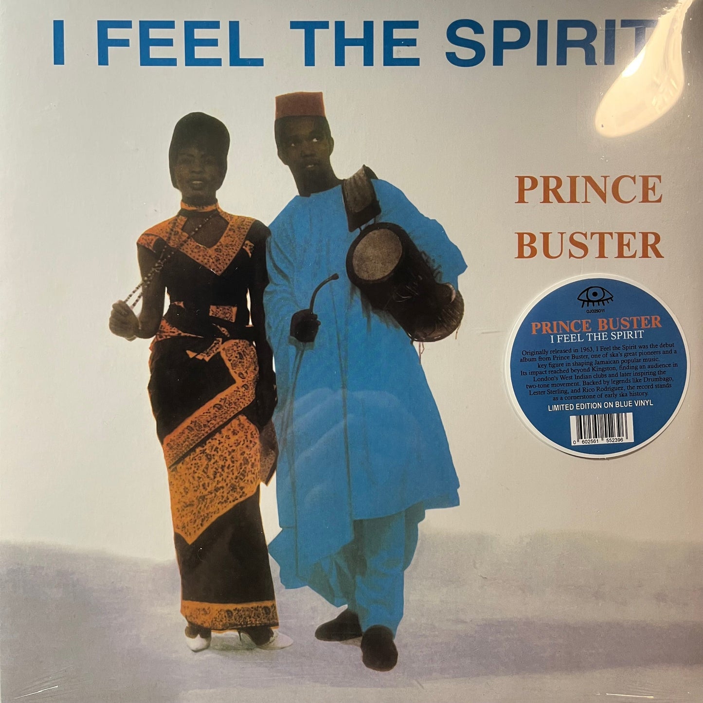 Prince Buster - I Feel The Spirit (BLUE VINYL) | Mint (M) Mint (M)-