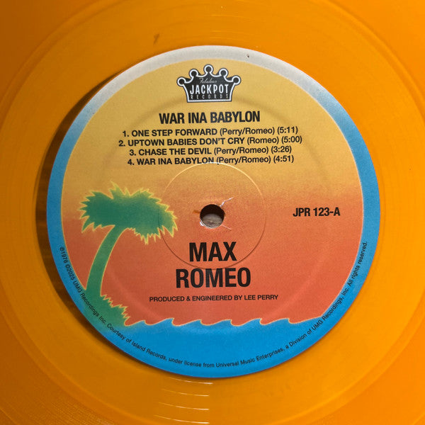 Max Romeo - War Ina Babylon (GOLDEN SUNSHINE VINYL) |-