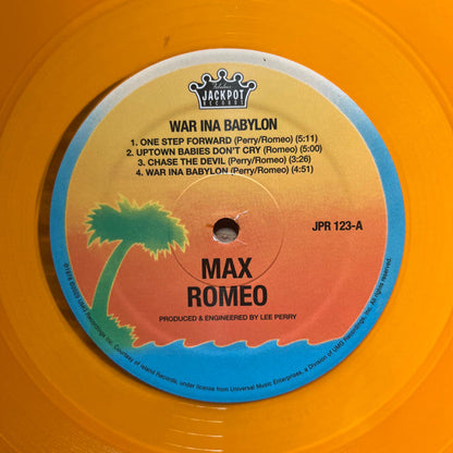Max Romeo - War Ina Babylon (GOLDEN SUNSHINE VINYL) |-