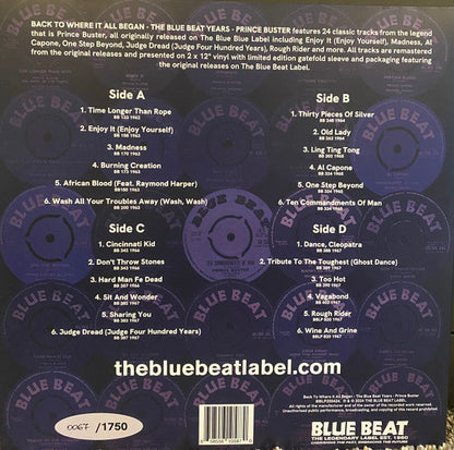 Back To Where It All Began - The Blue Beat Years | Mint (M) Mint (M)-