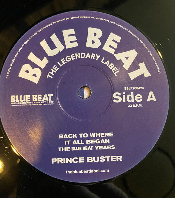 Back To Where It All Began - The Blue Beat Years | Mint (M) Mint (M)-