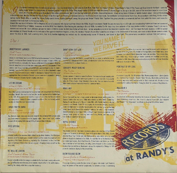 Various - Randy's 50th Anniversary Chapter One (2xVINYL) |-