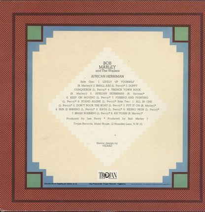 Bob Marley & The Wailers - African Herbsman (vinyl) | Mint (M) Mint (M)-