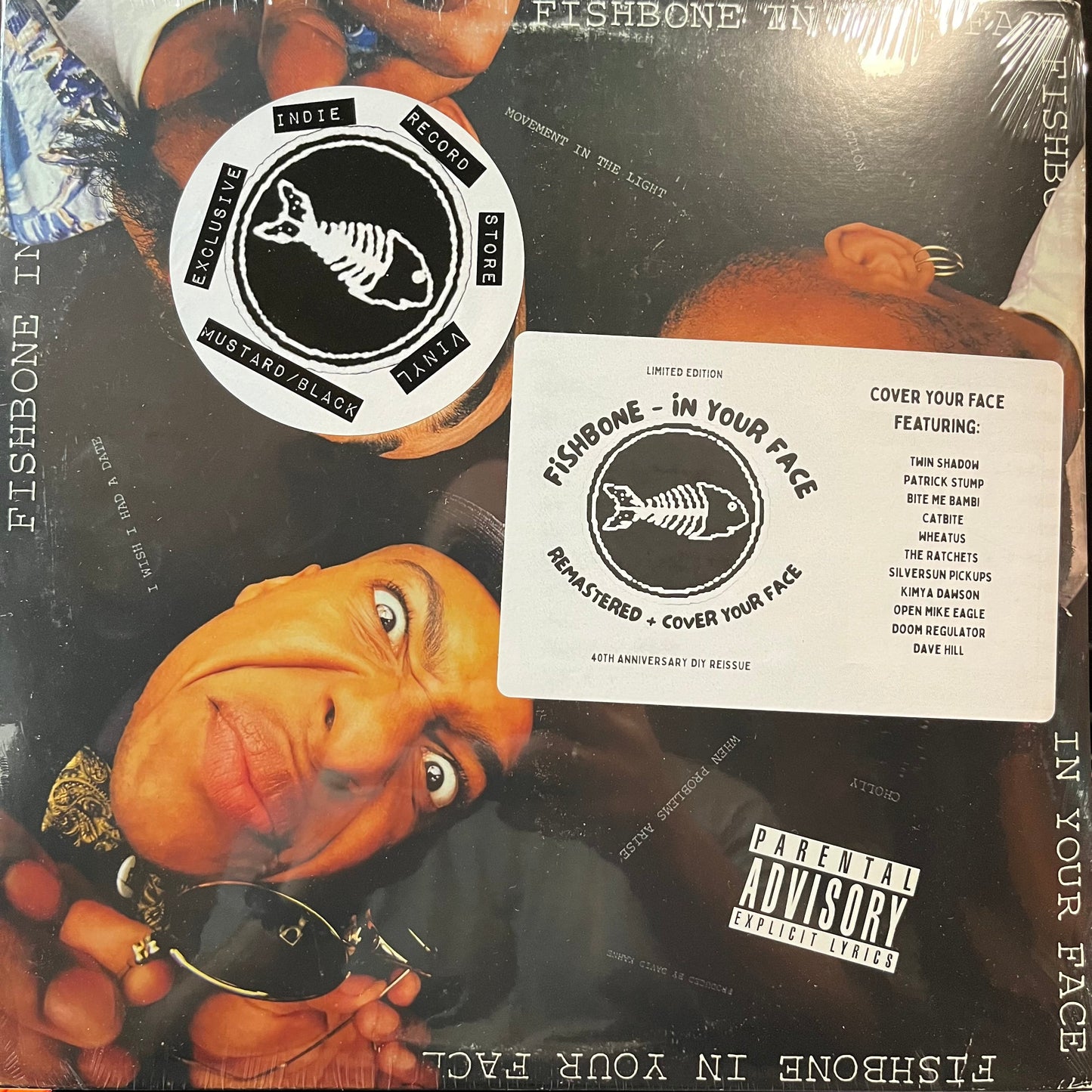 Fishbone - In Your Face (2xCOLOR VINYL DIY REISSUE / 40TH ANNIVERSARY) |-
