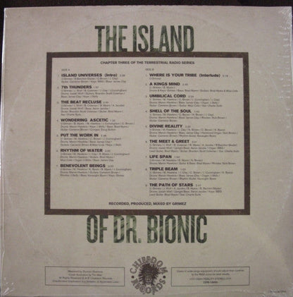 The Island Of Dr. Bionic (VINYL) | Mint (M) Mint (M)-