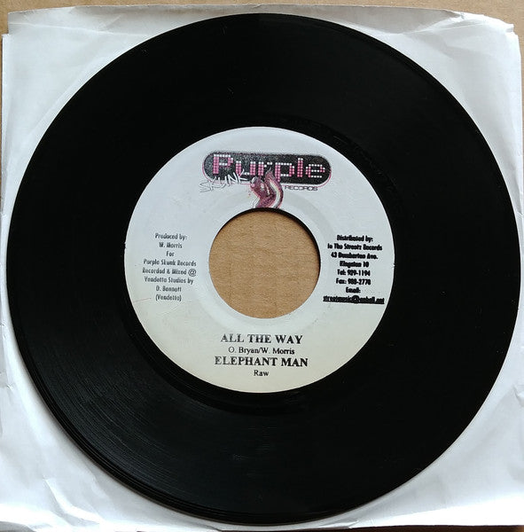 Elephant Man - All The Way | Excellent (EX) Generic--