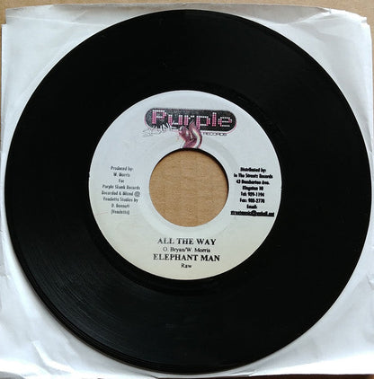 Elephant Man - All The Way | Excellent (EX) Generic--