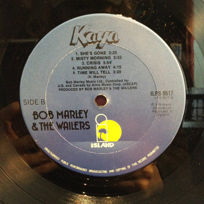 Bob Marley & The Wailers - Kaya (VINYL) | Near Mint- (NM-) Near Mint (NM)-