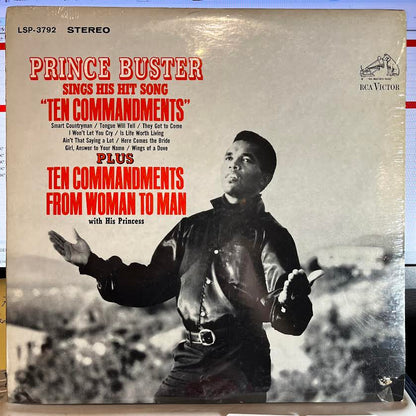 Prince Buster - Sings His Hit Song Ten Commandments *SHRINK* | Near Mint (NM) Near Mint (NM)-