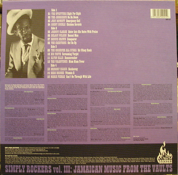 Various - Simply Rockers Vol. III : Jamaican Music From The Vaults | Near Mint (NM) Near Mint (NM)--